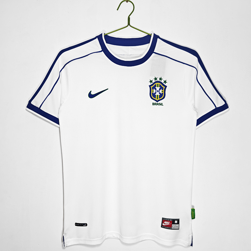 1998 Brazil write Retro jersey S-4XL