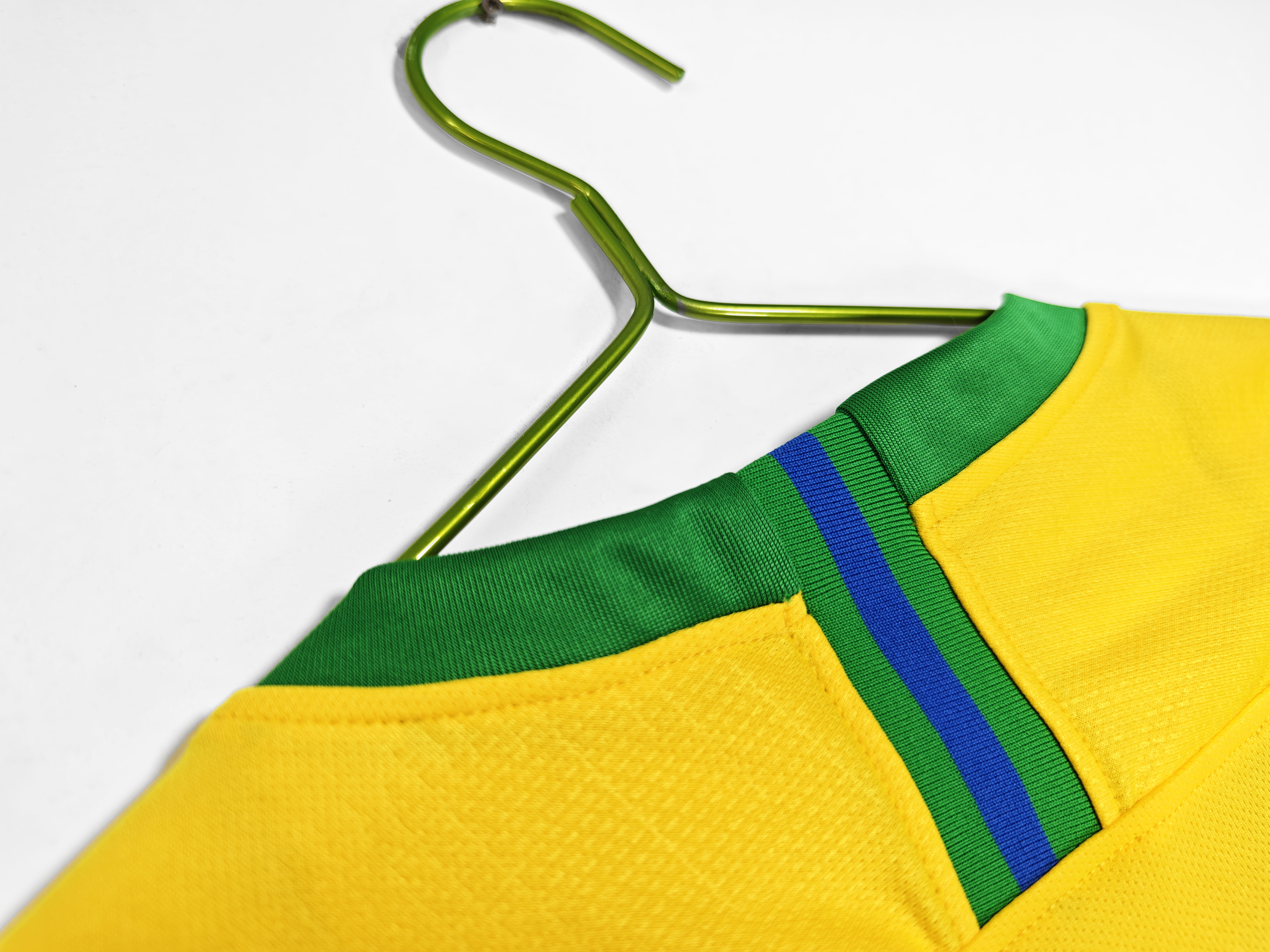 Retro 2018 Brazil home S-XXL