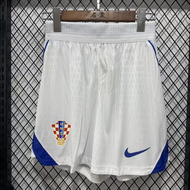 2026 Croatia home short player version S-3XL