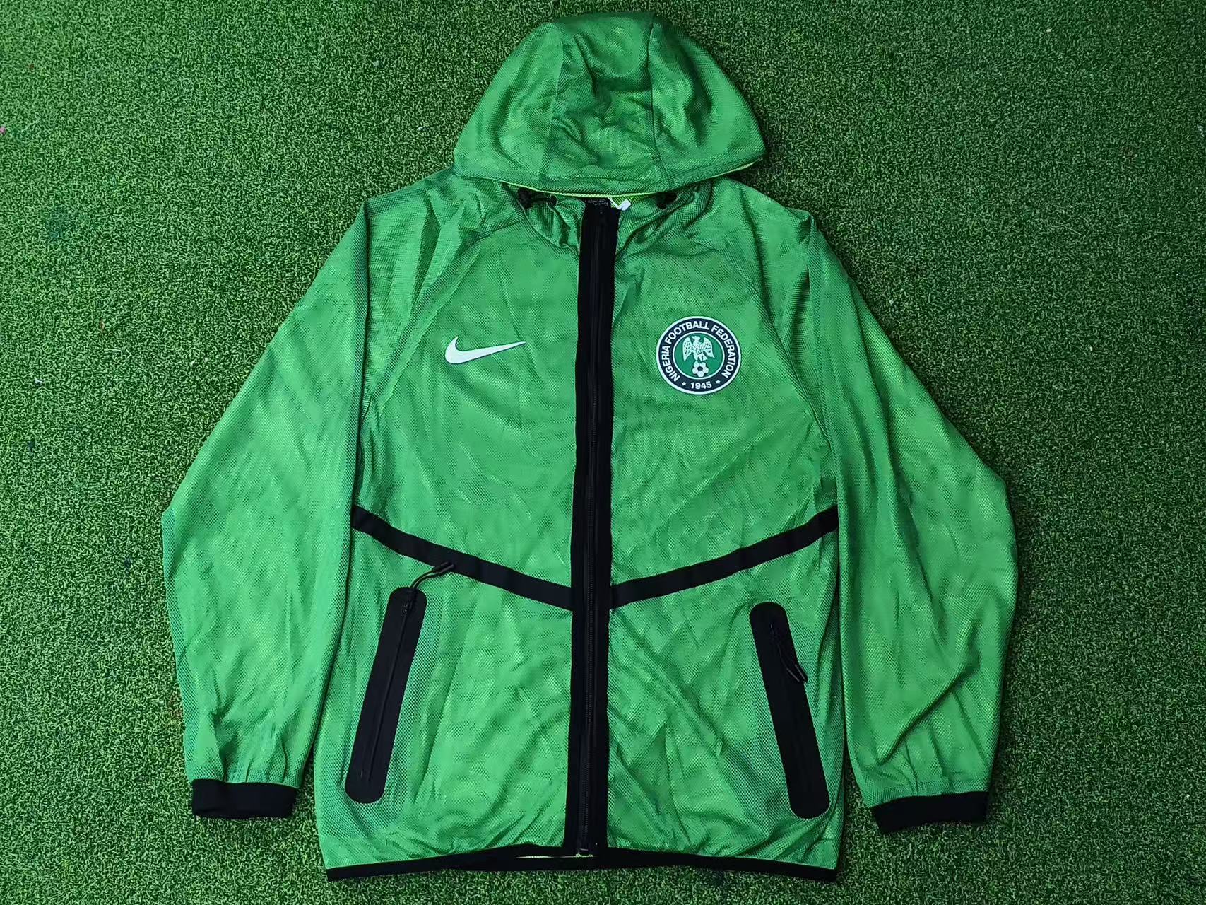 2026 Nigeria green Anthem player version Jacket S-3XL
