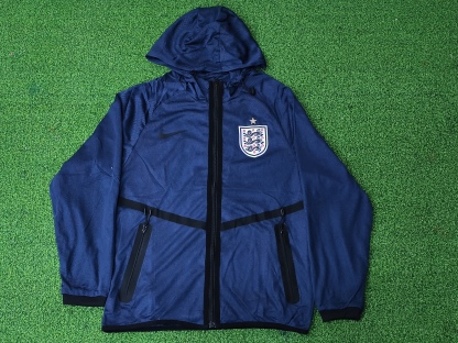 2026 England blue Anthem player version Jacket S-3XL