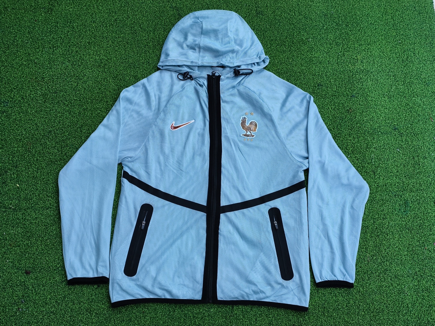 2026 France light blue Anthem player version Jacket S-3XL