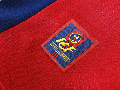 1998 Spain home retro version S-XXL