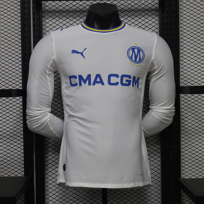 26/27 Olym M@rseille home long sleeve player version S-XXL