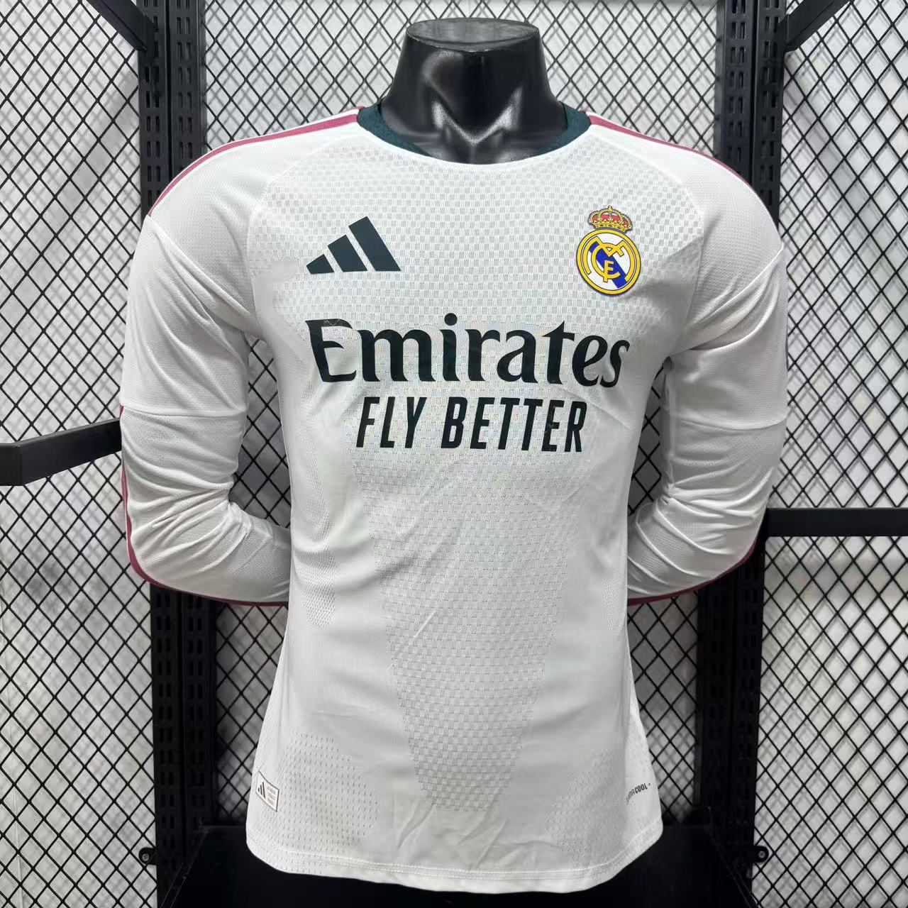26/27 re@l Medrid home long sleeve player version S-4XL
