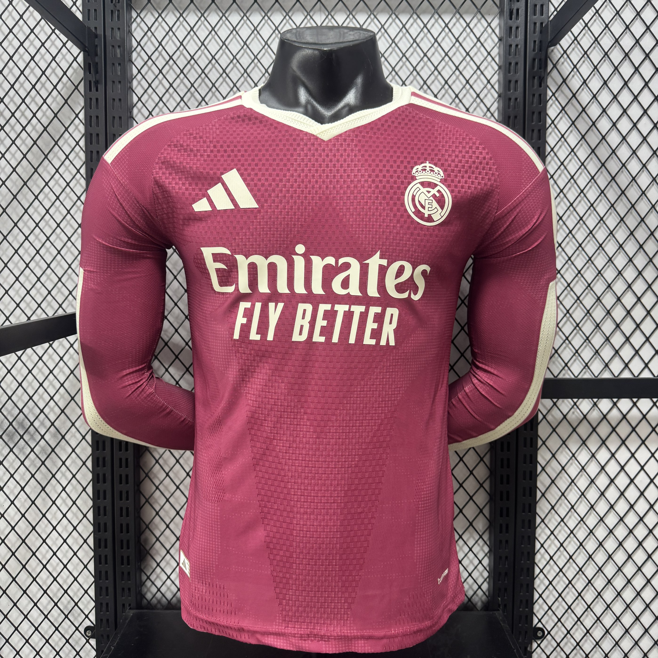 26/27 re@l Medrid third long sleeve player version S-3XL
