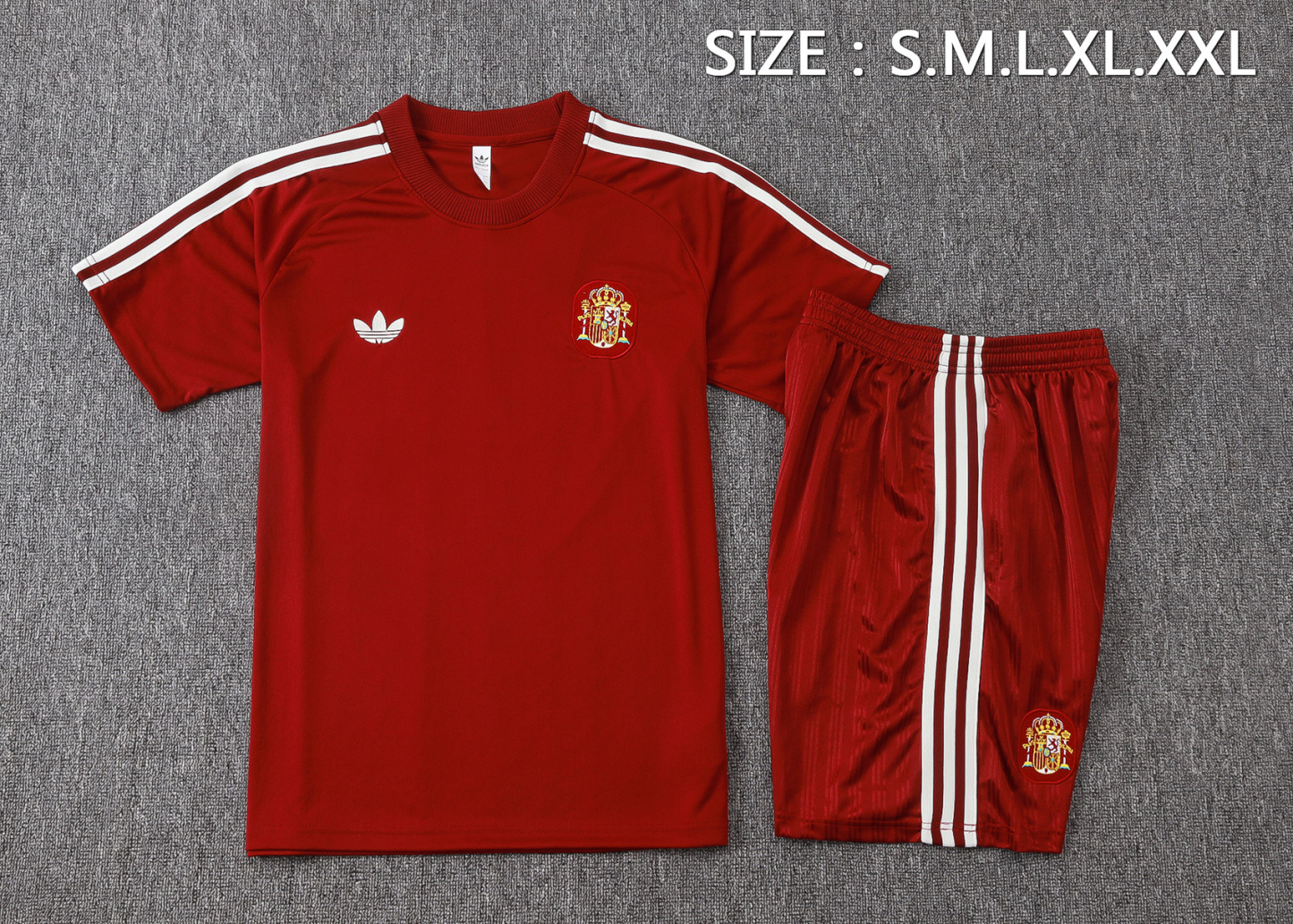 2026 Spain red training suit S-XXL