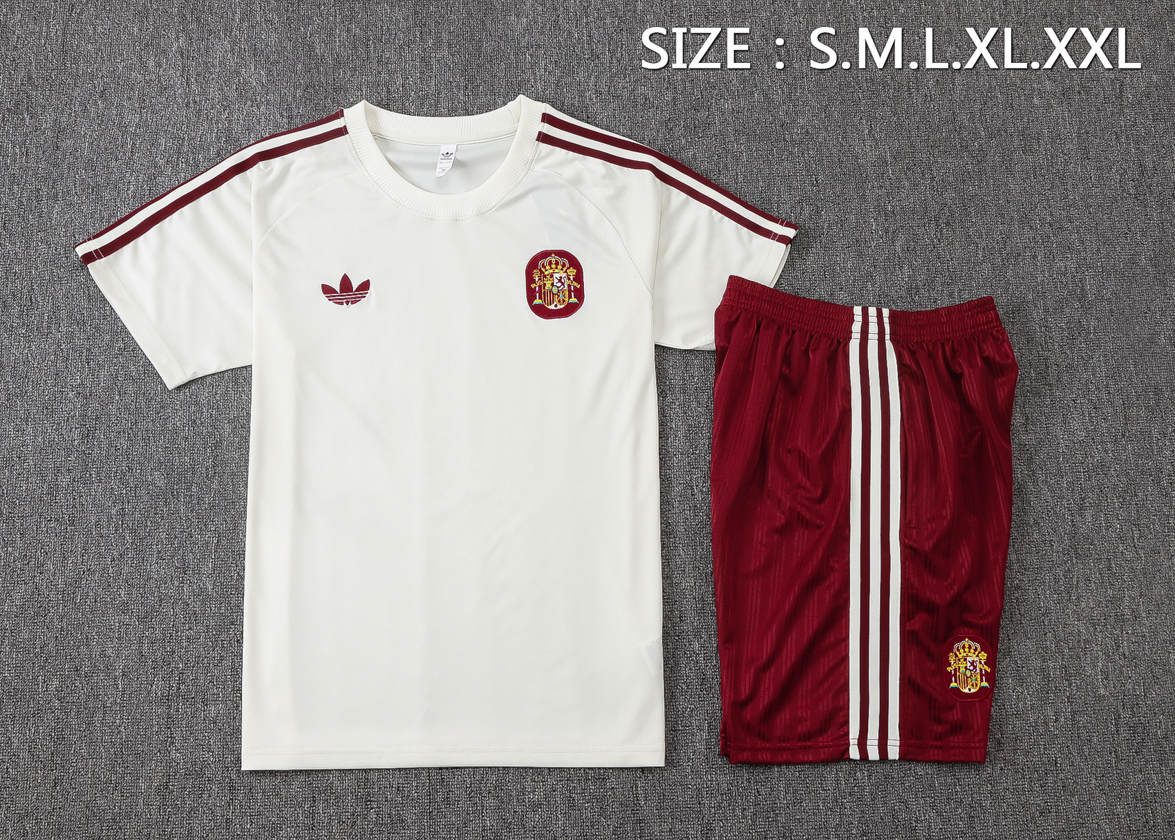 2026 Spain white training suit S-XXL