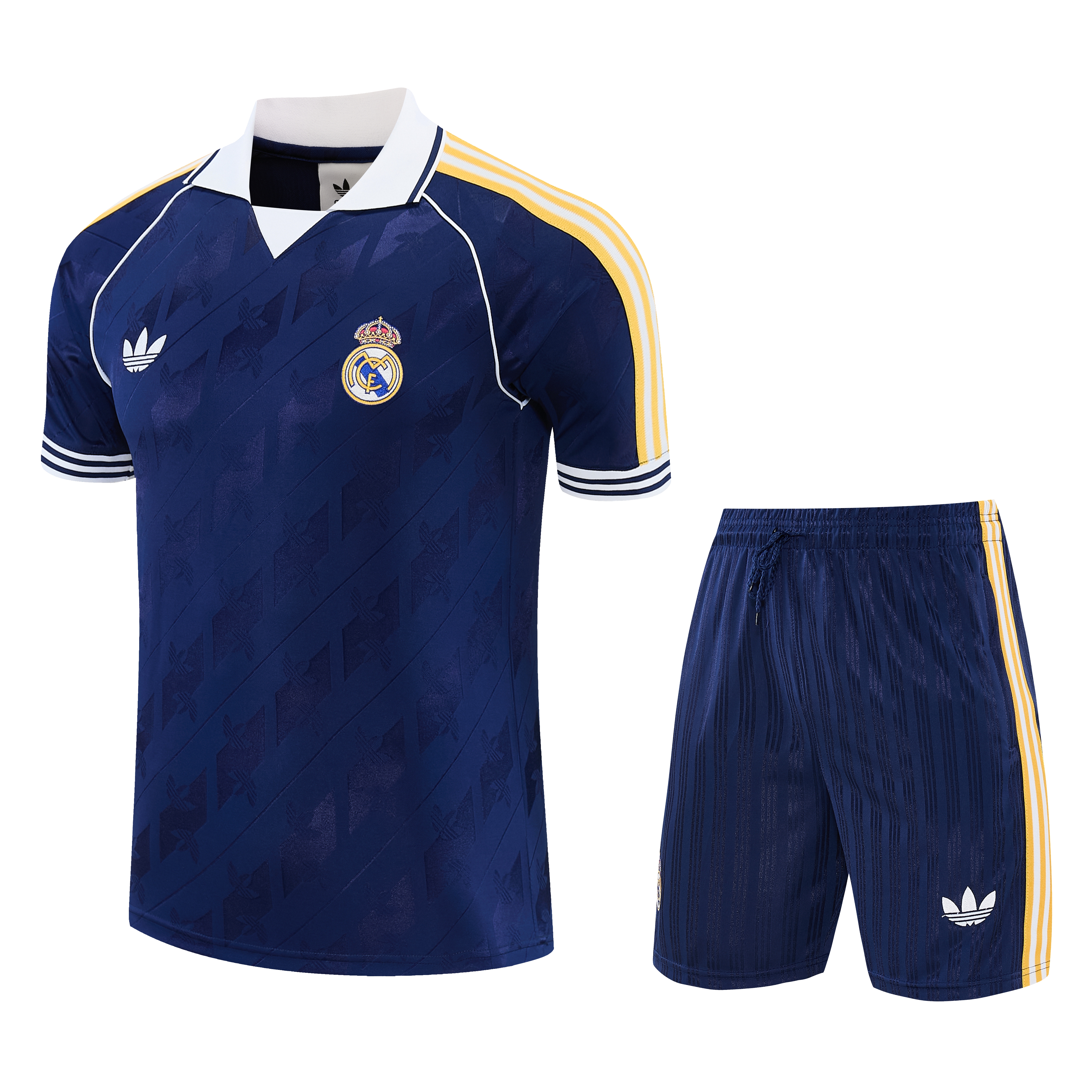 26/27 re@l Medrid blue B Polo training suit S-XXL