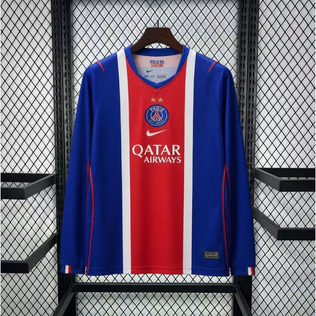 26/27 PSG Paris Saint-Germain home long sleeve fan version S-4XL