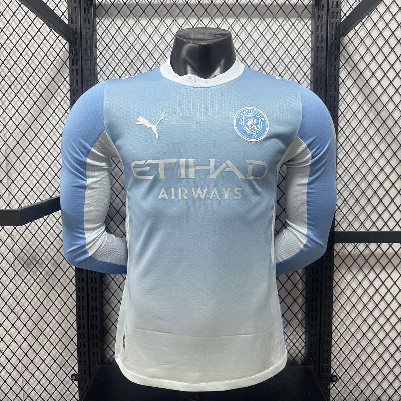 26/27 Man-City home long sleeve player version S-XXL