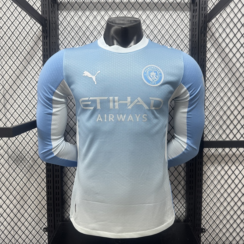 26/27 Man-City home long sleeve player version S-XXL