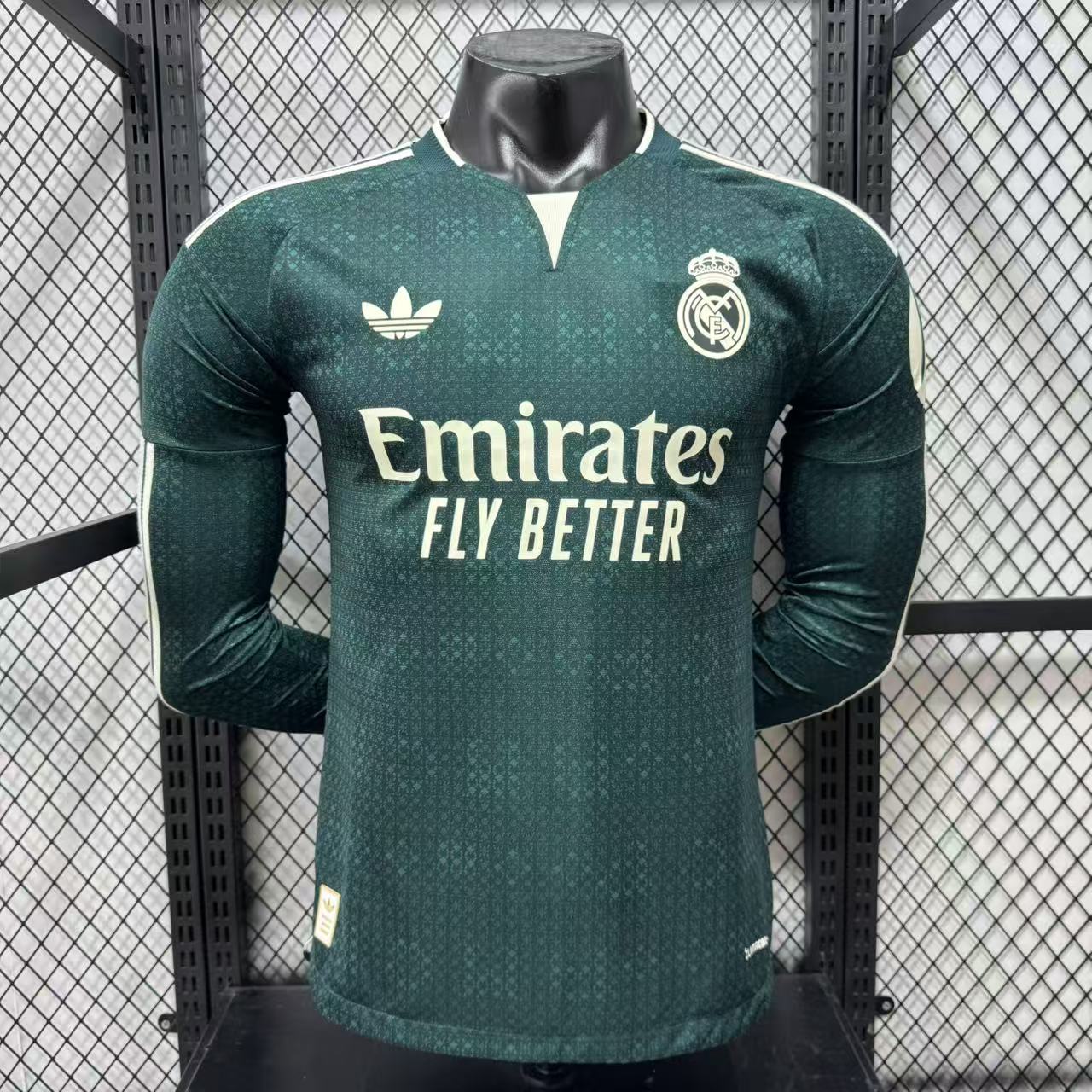 26/27 re@l Medrid away long sleeve player version S-3XL