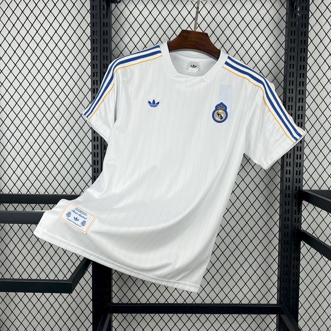 25/26 re@l Medrid casual retro fan version S-4XL