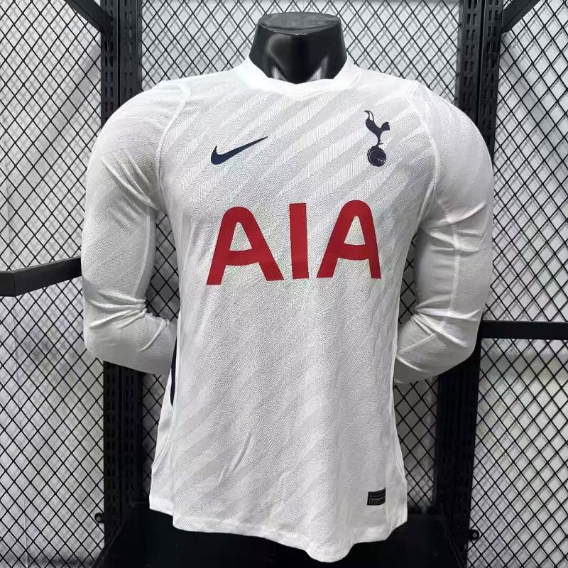 26/27 Tottenham hotspur home long sleeve player version S-3XL