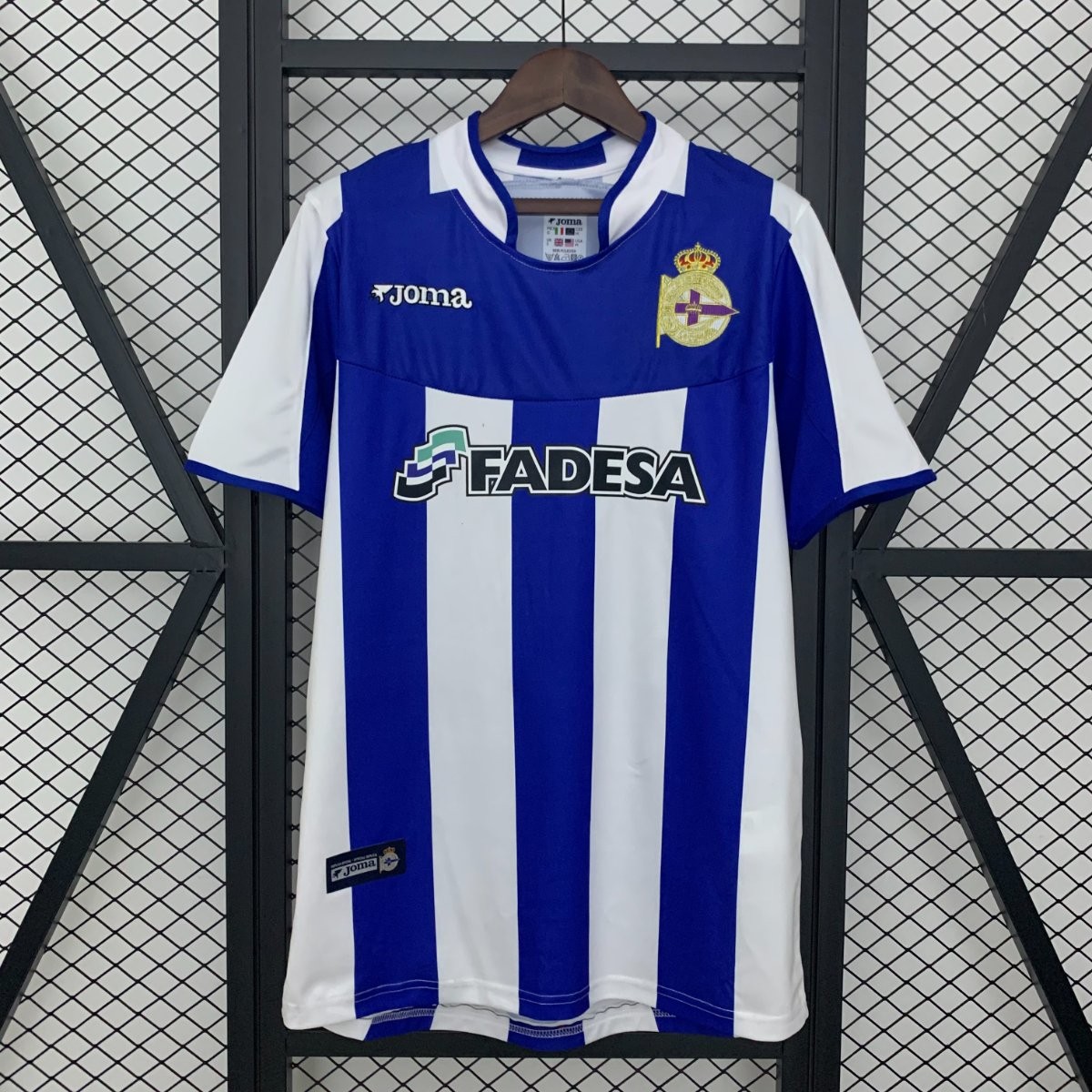 03/04 Deportivo La Coruna home retro version S-XXL