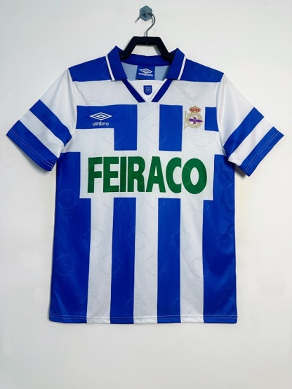 94/95 Deportivo La Coruna home retro version S-XXL