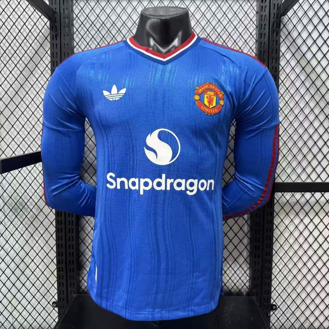26/27 Manchester United M-U away long sleeve Player Version S-3XL