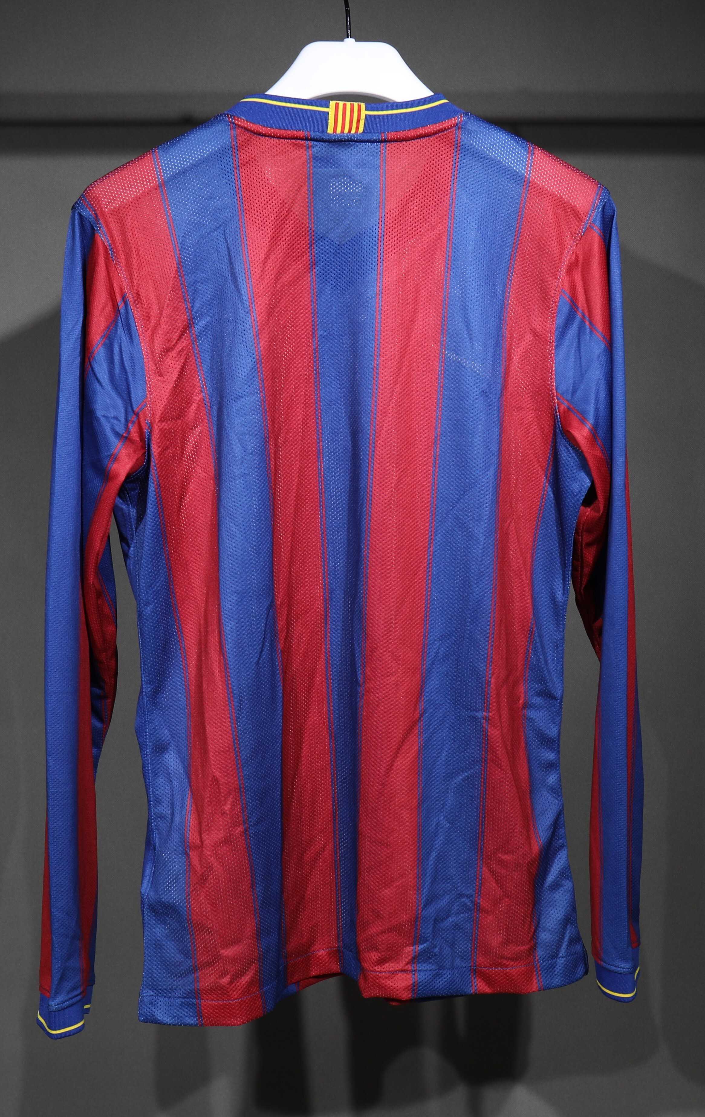 Retro 09/10 Barcelona Home long sleeve player version Size S-3XL