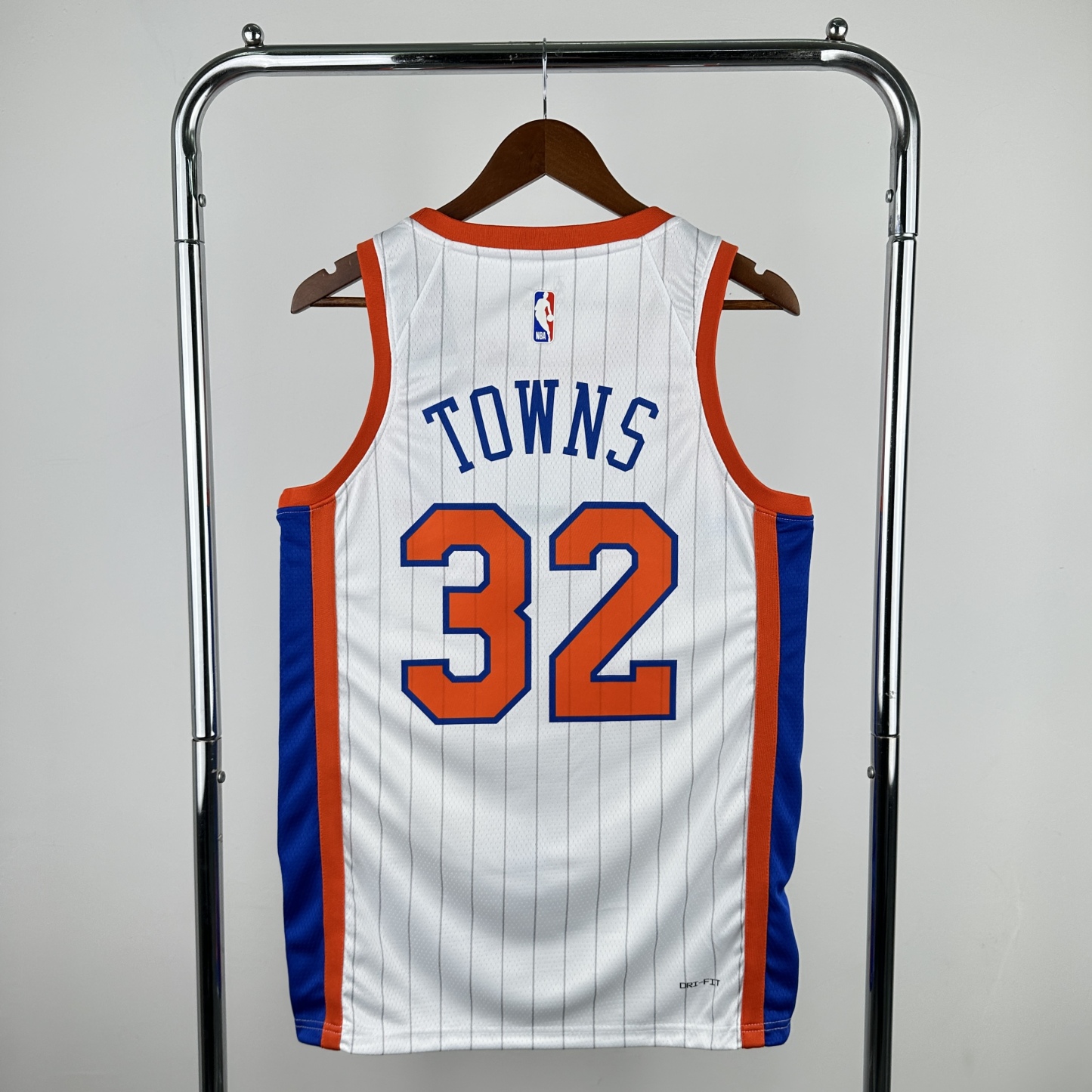 2025 NBA New York Knicks white Heat pressed city version NO.32 jersey S-XXL