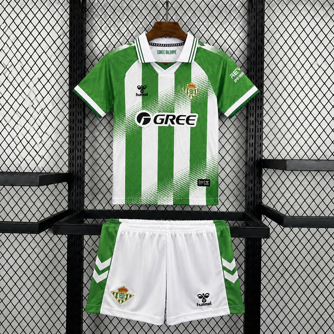 26/27 Real Betis home kids version size 16-28