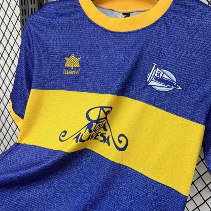 00/01 Deportivo Alaves Champions League Final Vintage retro version S-XXL
