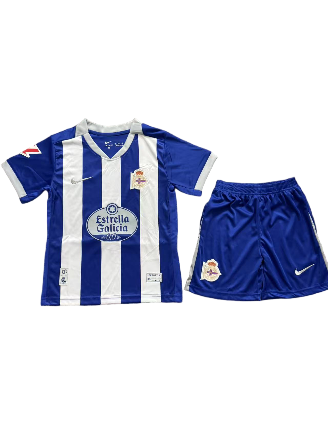 26/27 Deportivo La Coruna home kids version size 16-28