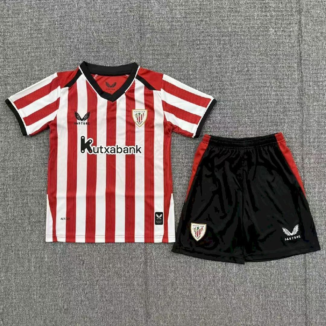 26/27 Athletic Bilbao home kids version size 16-28
