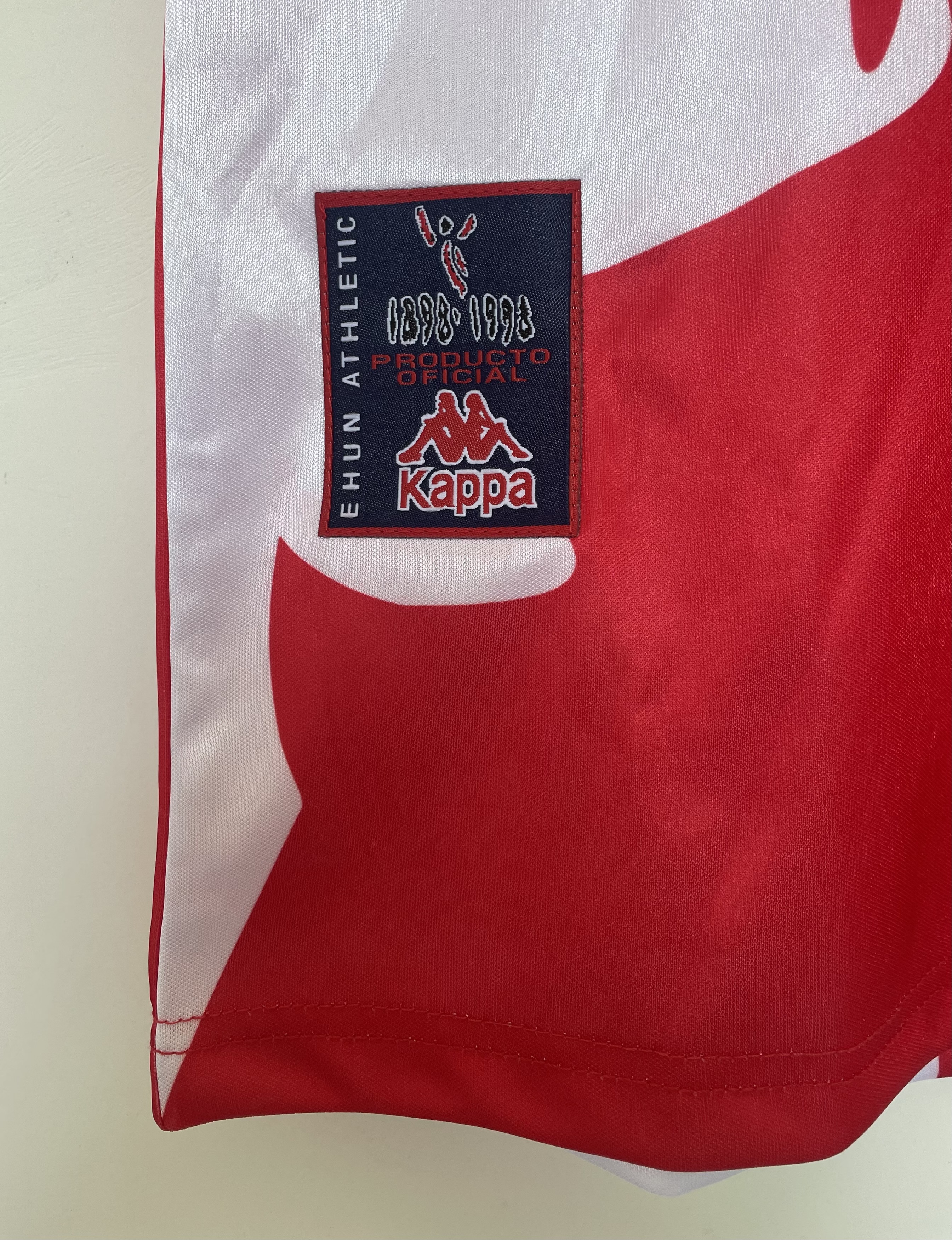 97/99 Athletic Bilbao home 100th Anniversary retro version S-XXL