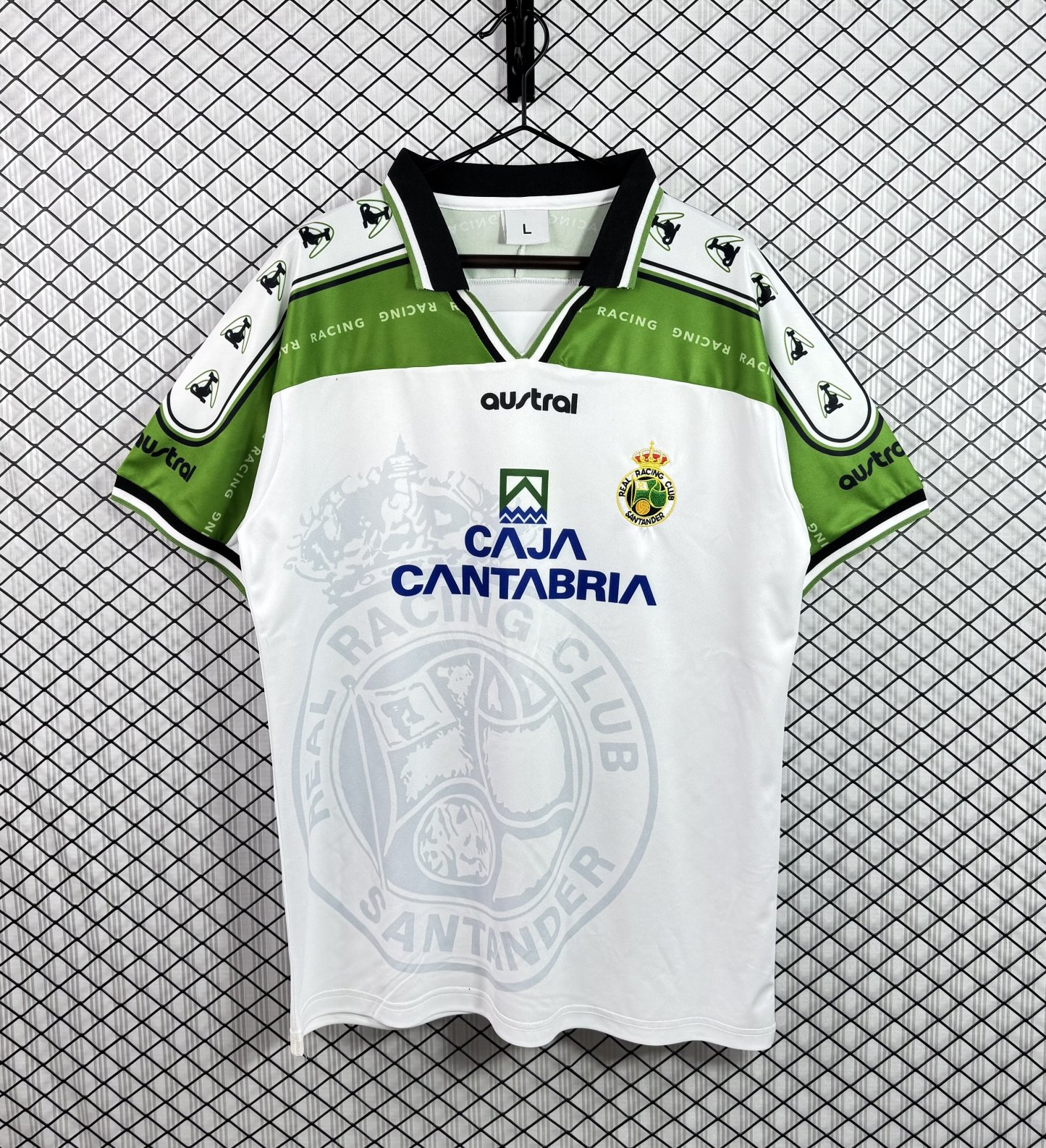 97/98 Racing Santander home retro version S-XXL