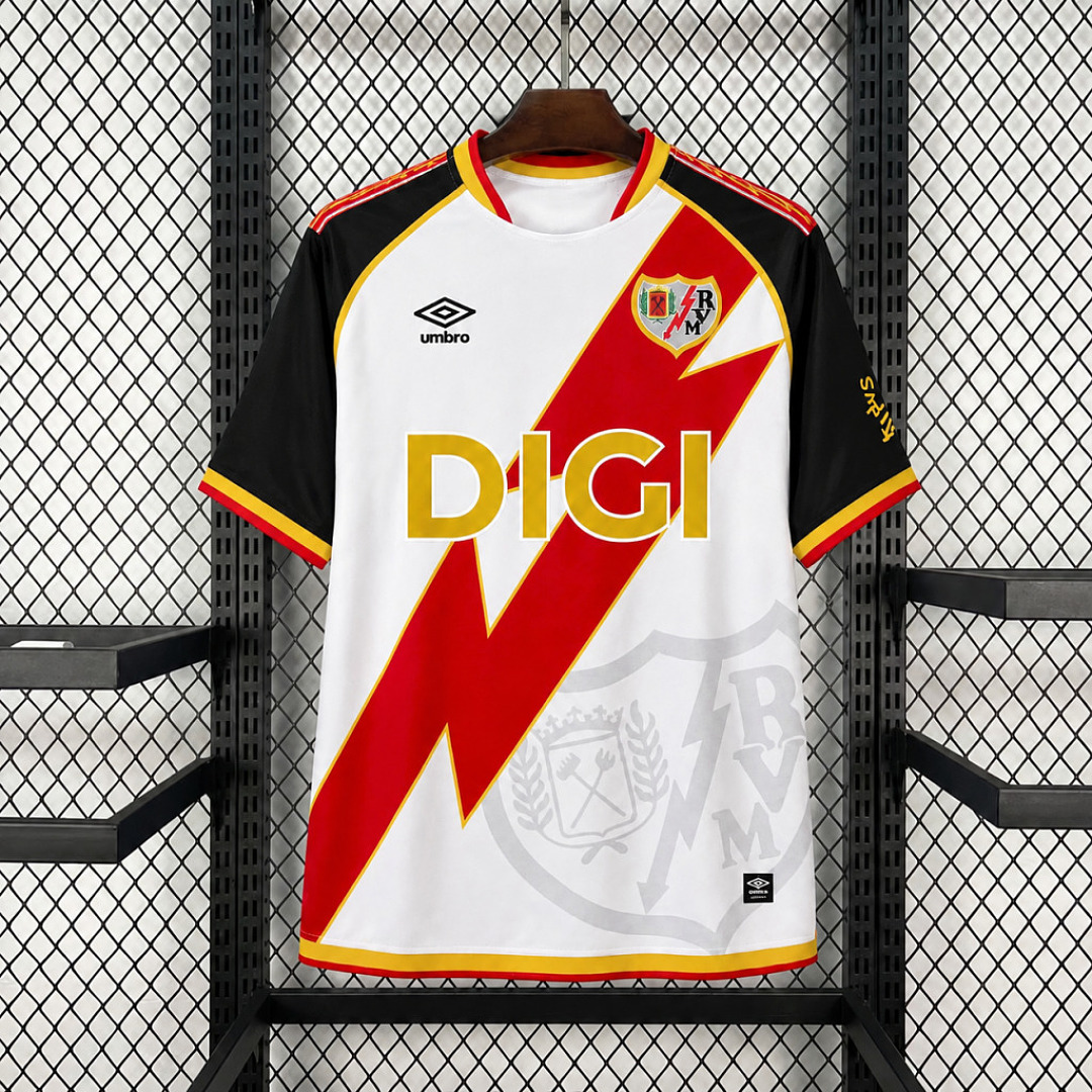 26/27 Rayo Vallecano home fan version S-4XL