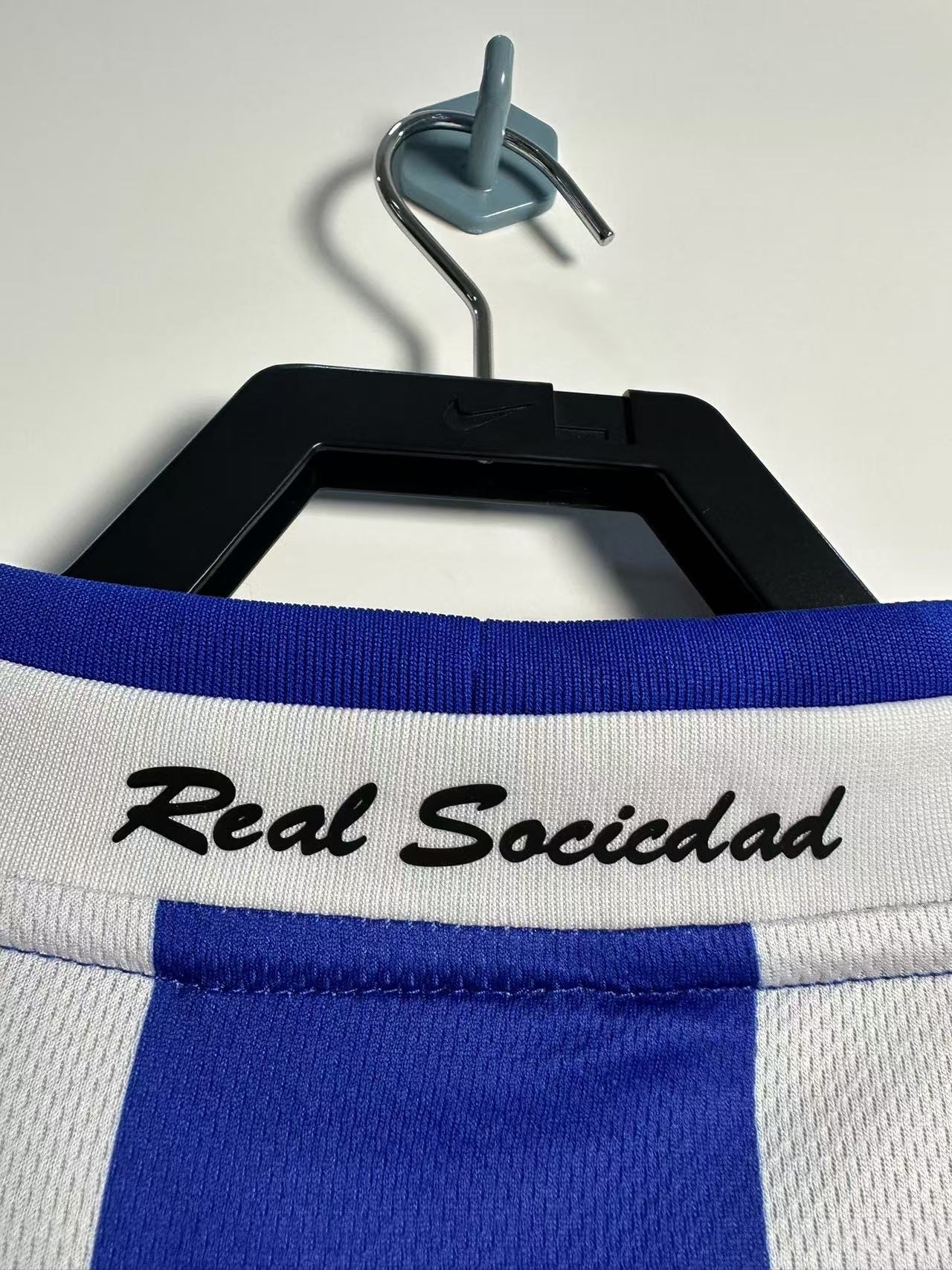 02/03 Real Sociedad home retro version S-XXL