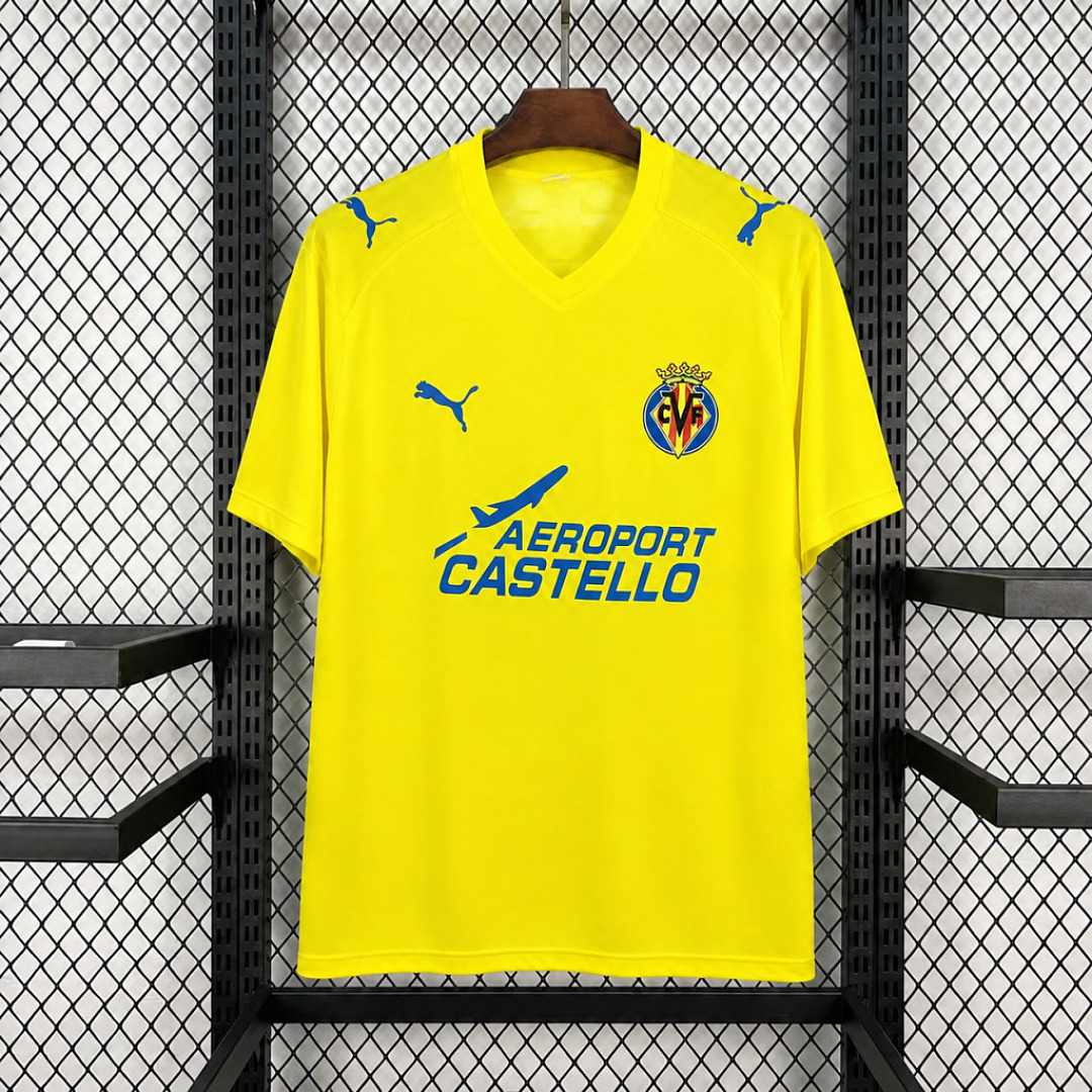 08/09 Villarreal home retro version S-XXL
