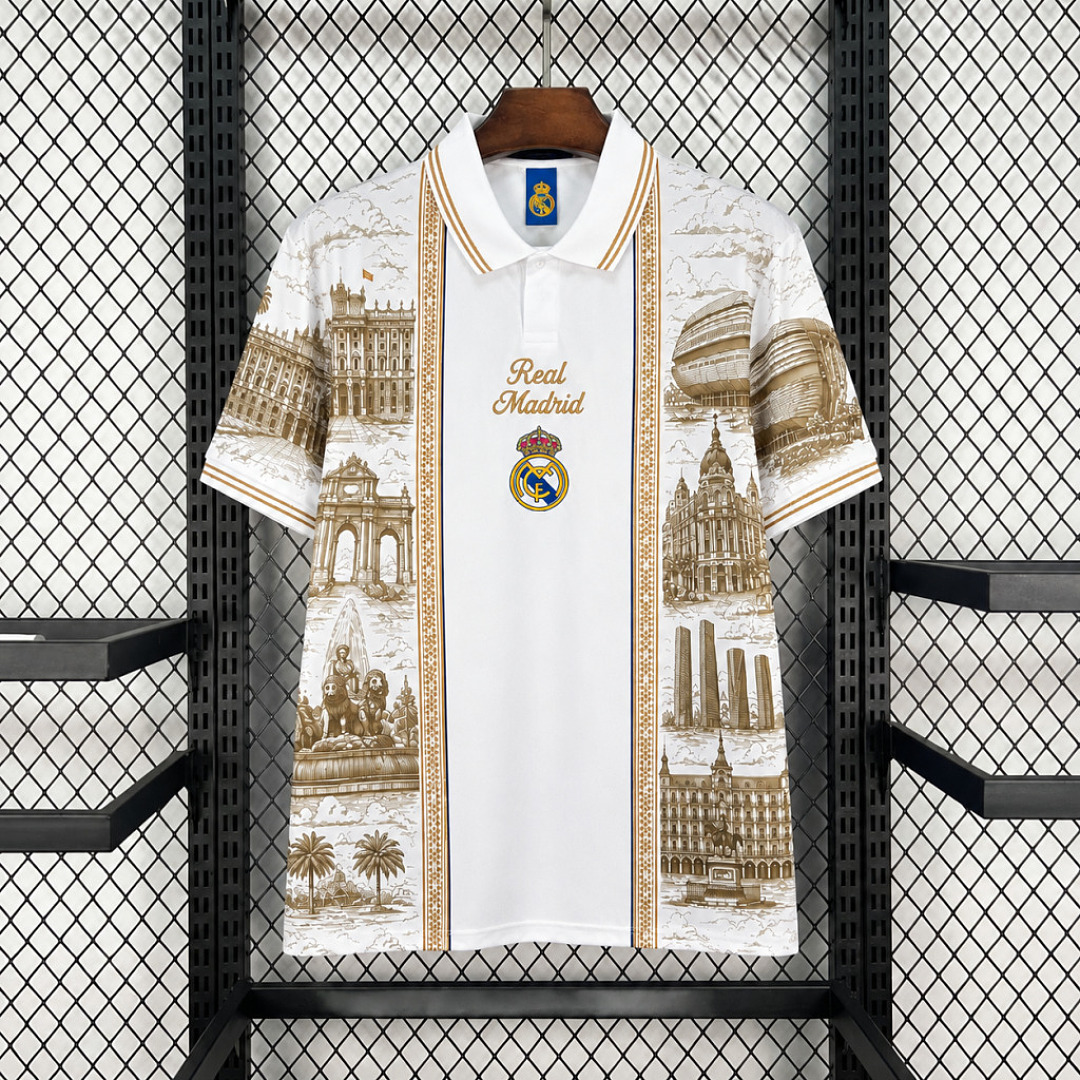 26/27 re@l Medrid golden special fan version S-4XL