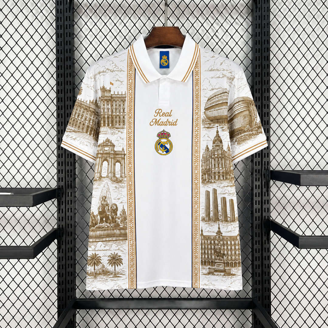 26/27 re@l Medrid golden special fan version S-4XL