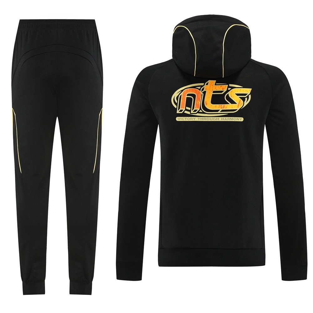 26/27 Arsenal black Hoodie Jacket +Pants