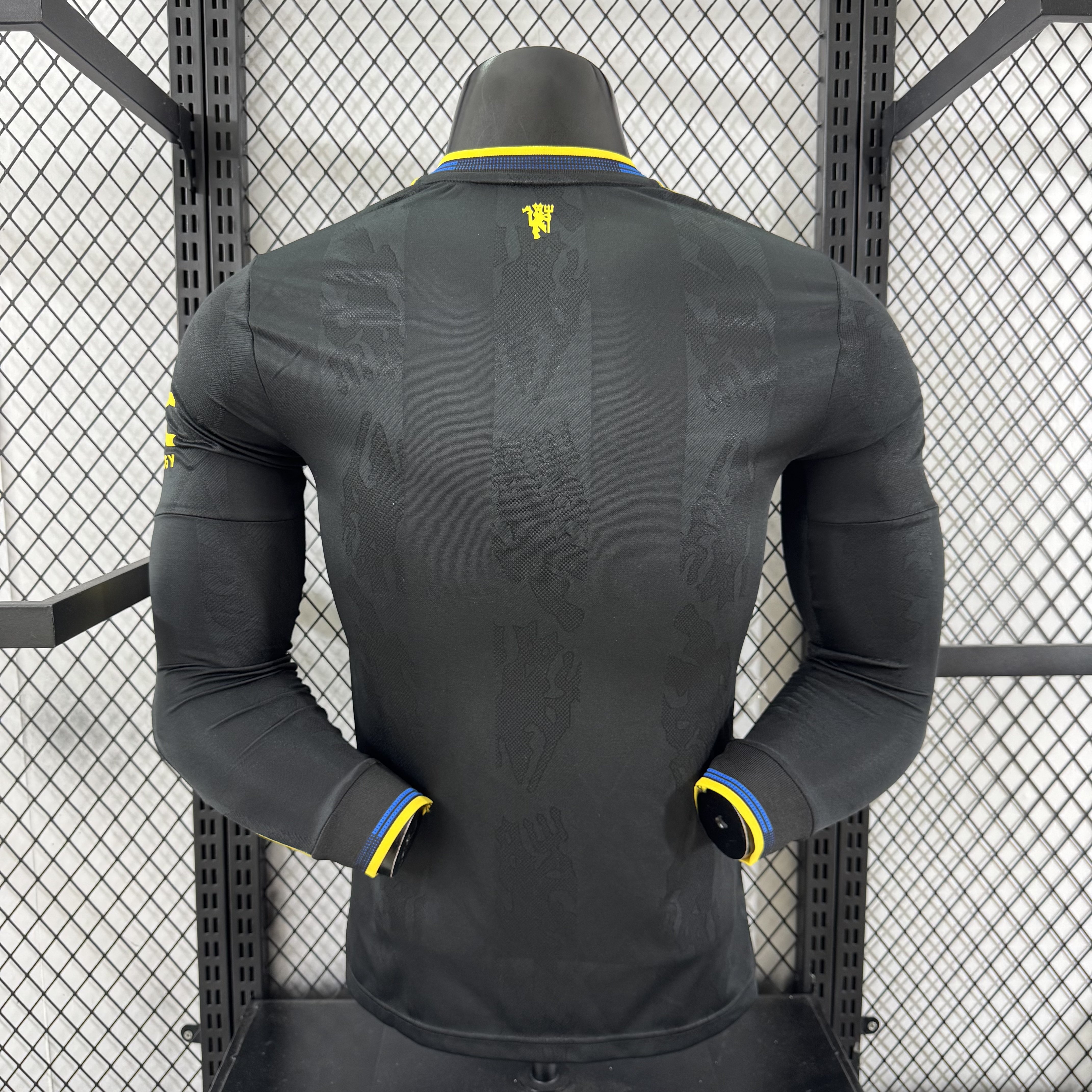 25/26 Manchester United M-U Third Long Sleeve Player Version S-3XL