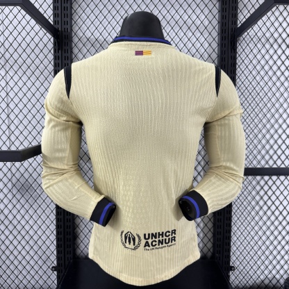 25/26 Barcelona away long sleeve player version S-3XL