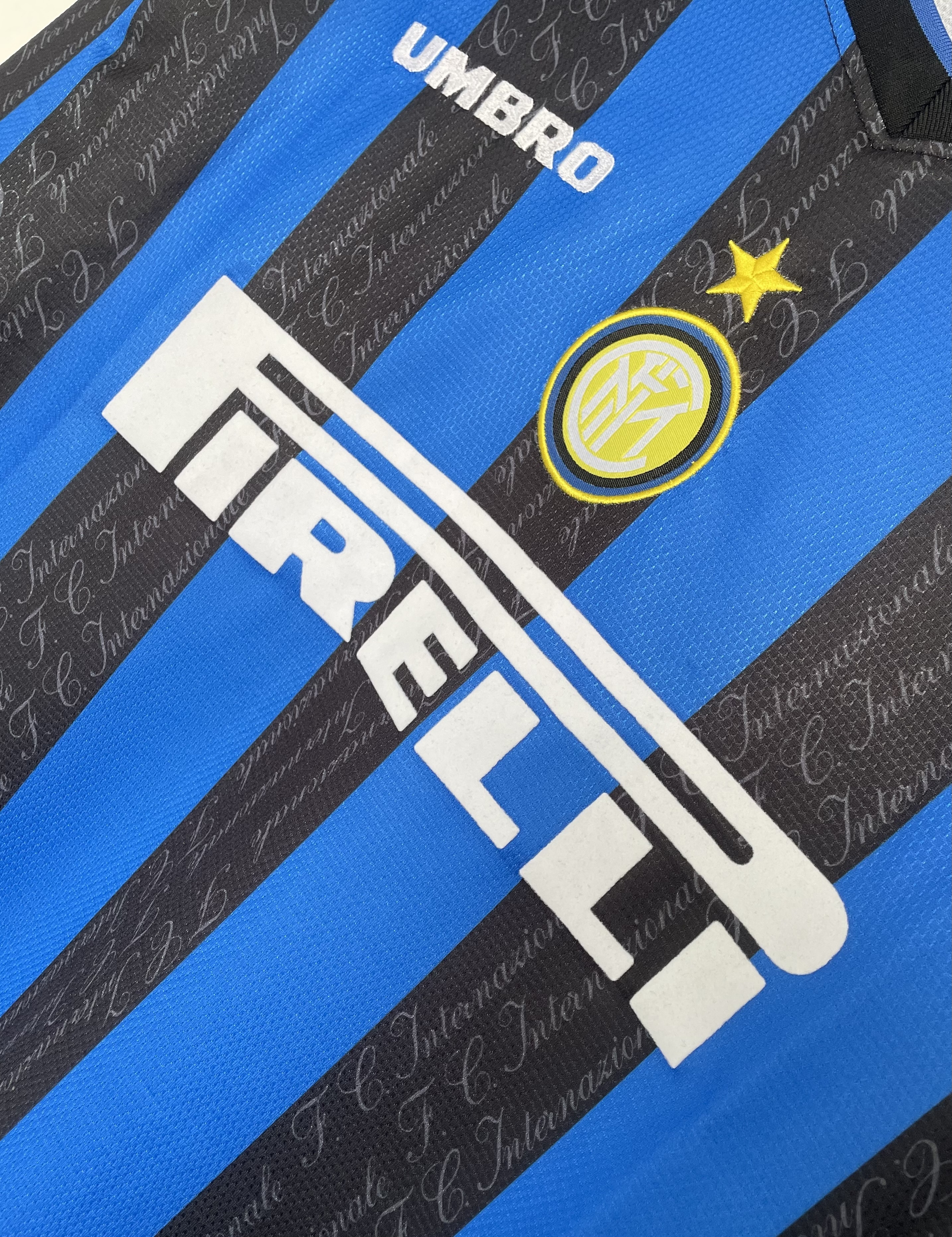 97/98 Inter Milan home long sleeve retro version S-XXL