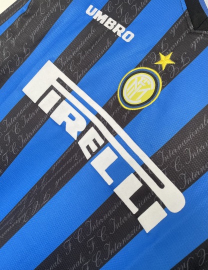 97/98 Inter Milan home long sleeve retro version S-XXL