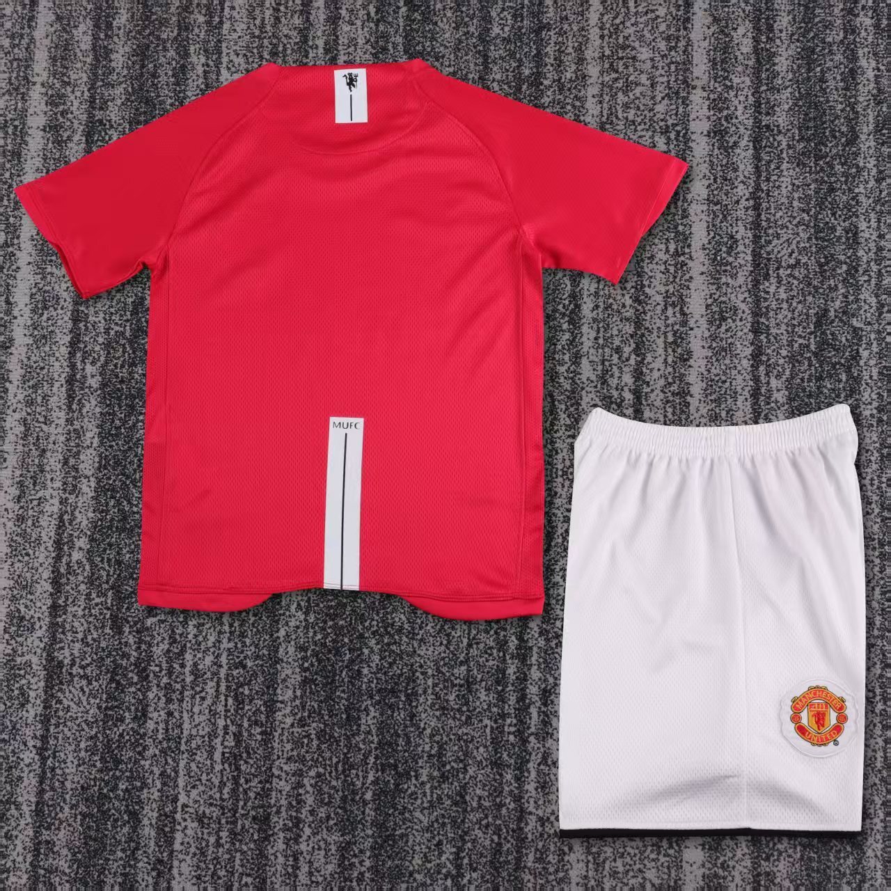 07/08 Manchester United home EPL retro kids version size 16-28