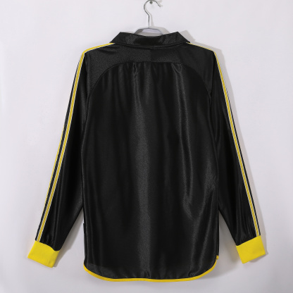 Retro re@l Medrid long sleeve 99/01 away S-XXL