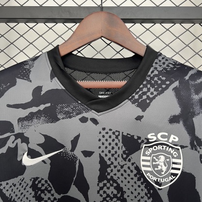 25-26 Sporting CP training black Fan Version S-4XL