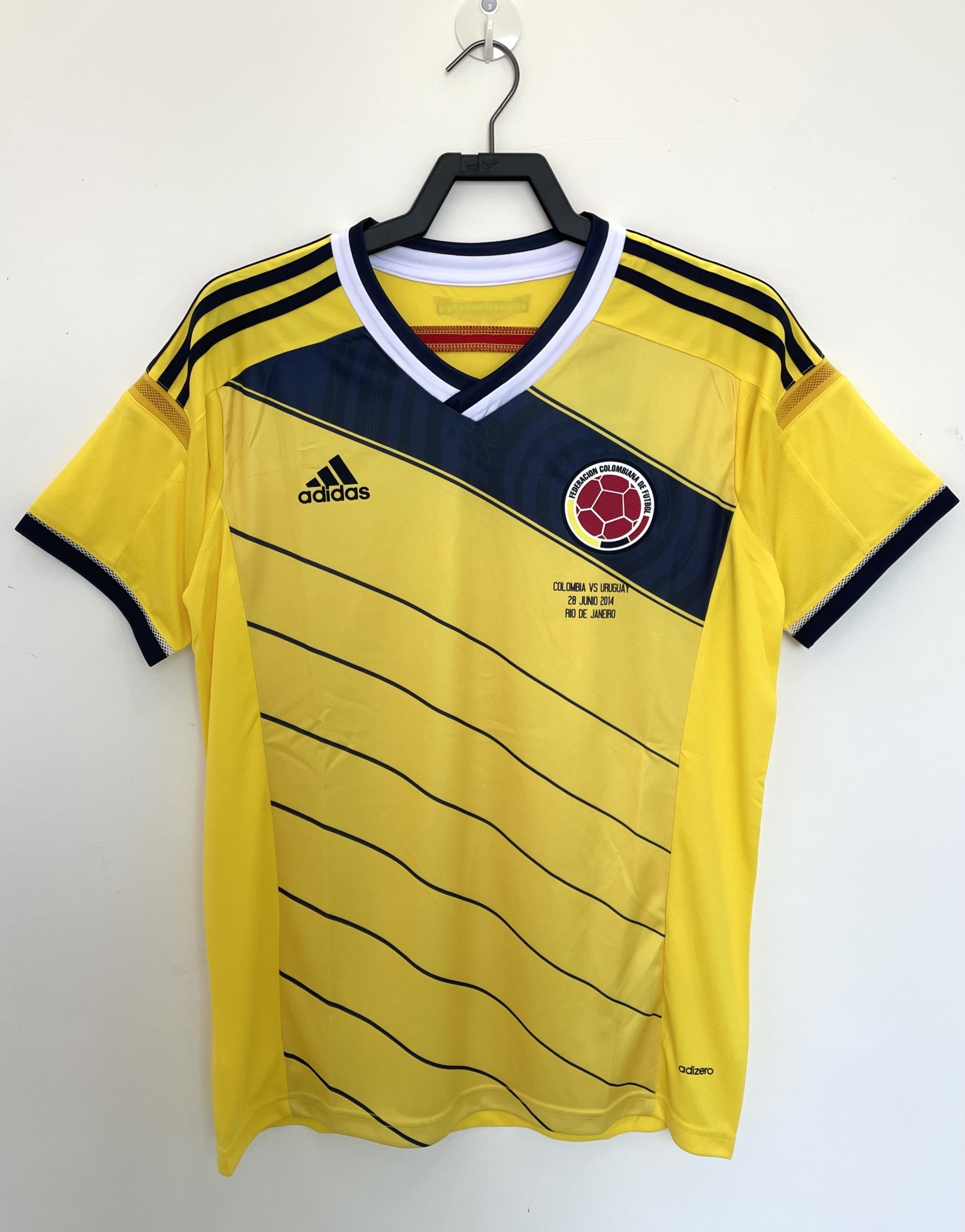 2014 Colombia home retro version S-XXL