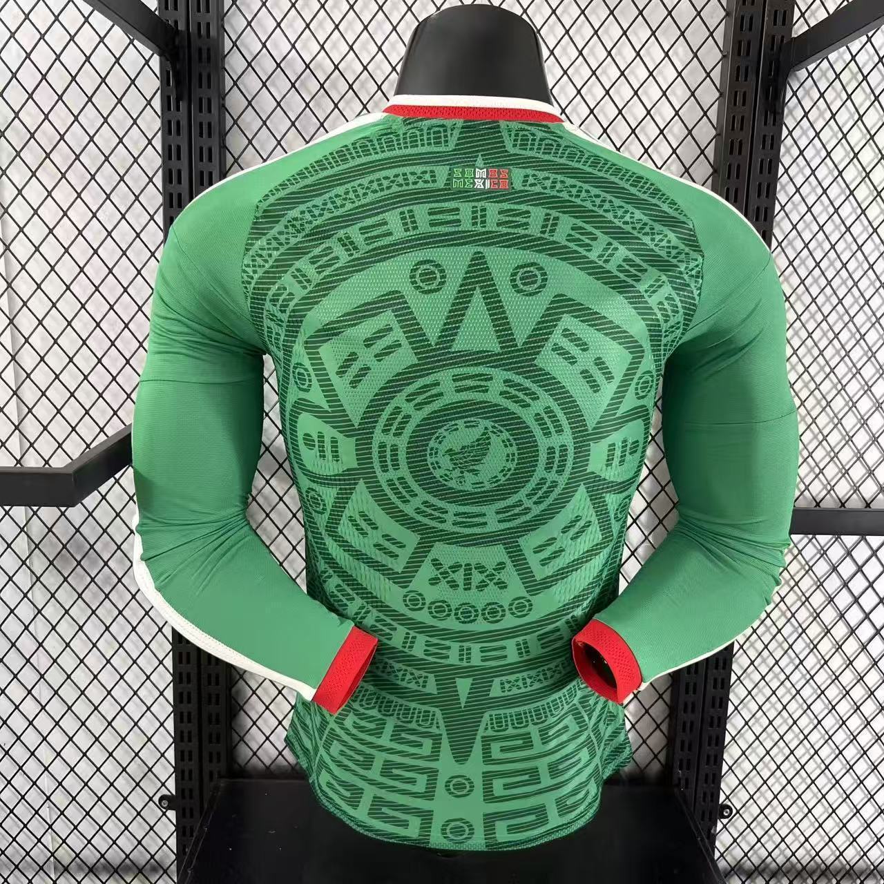 2026 Mexico home player version long sleeve S-3XL