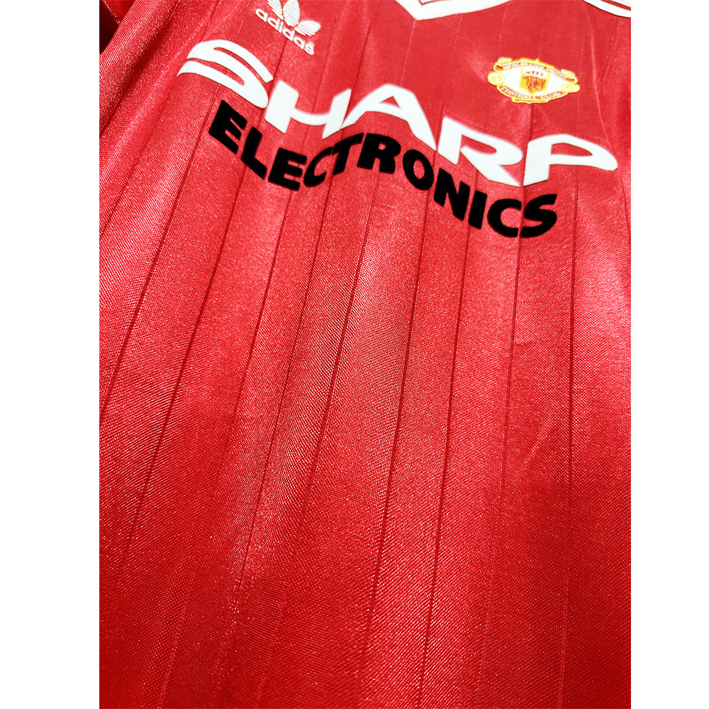 82/83 Manchester United home long sleeve retro version S-2XL