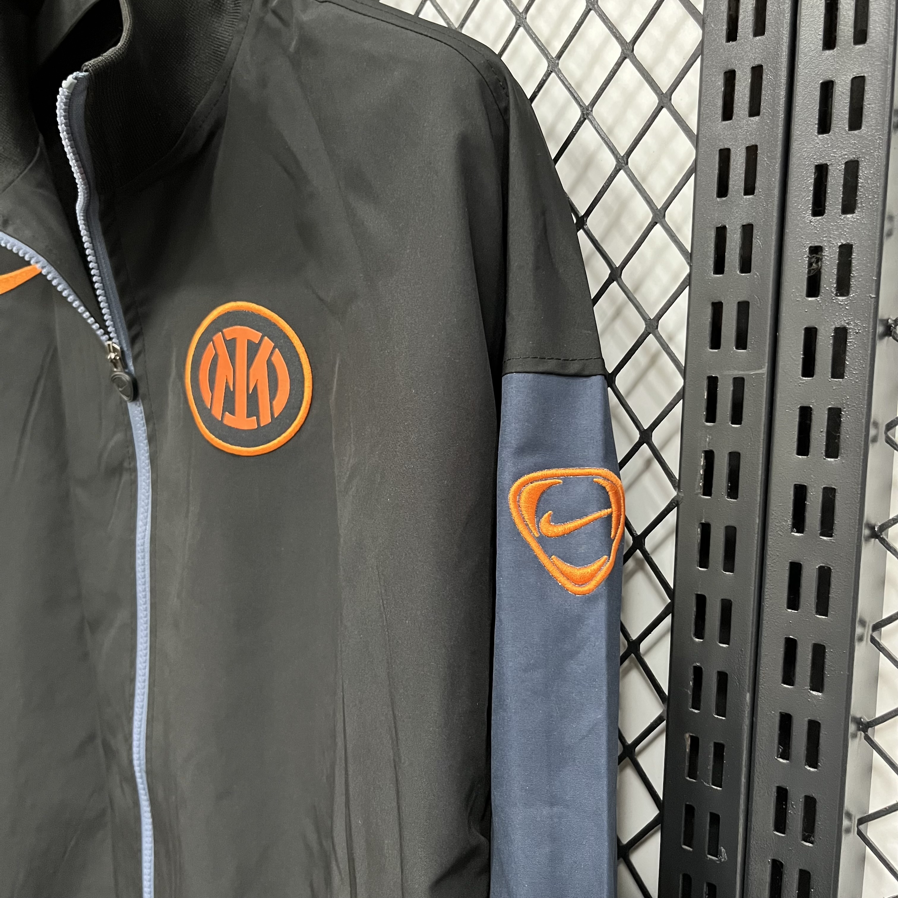 25/26 Windbreaker Inter Milan training Black-Grey Waterproof thickened version S-XXL