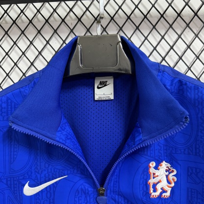 25/26 Windbreaker Chelse@ training blue Waterproof thickened version S-XXL