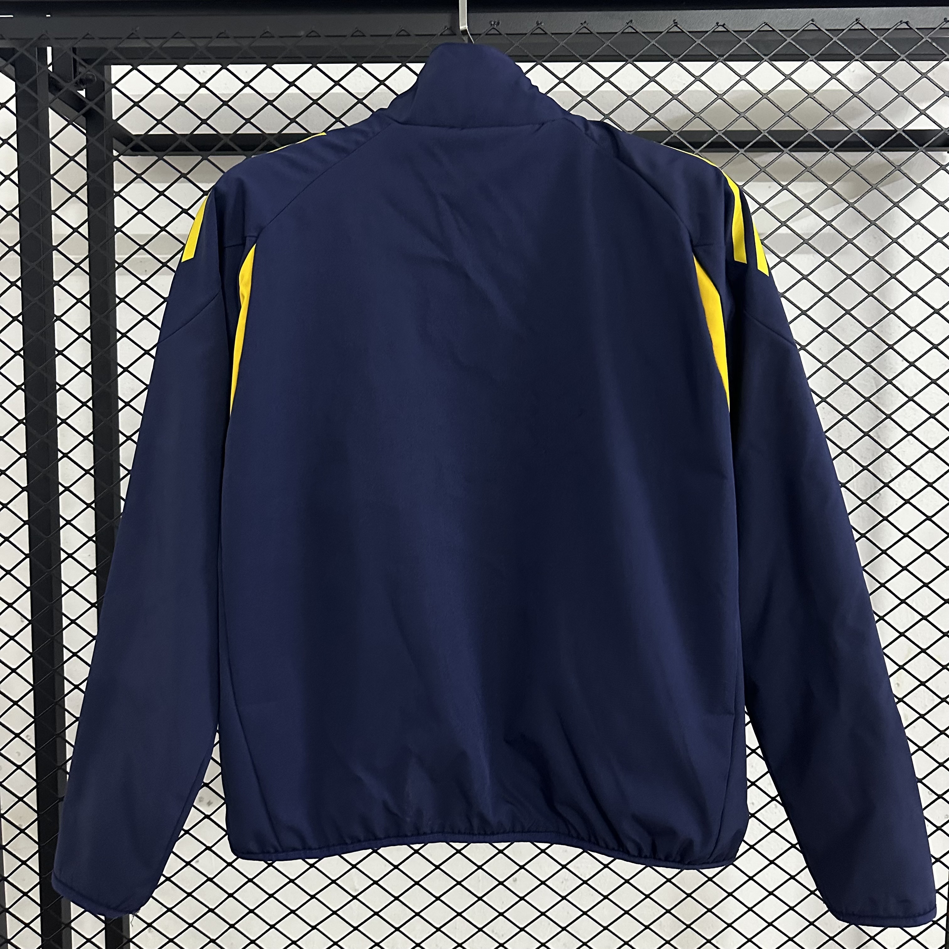 25/26 Windbreaker Boca training blue Waterproof thickened version S-XXL