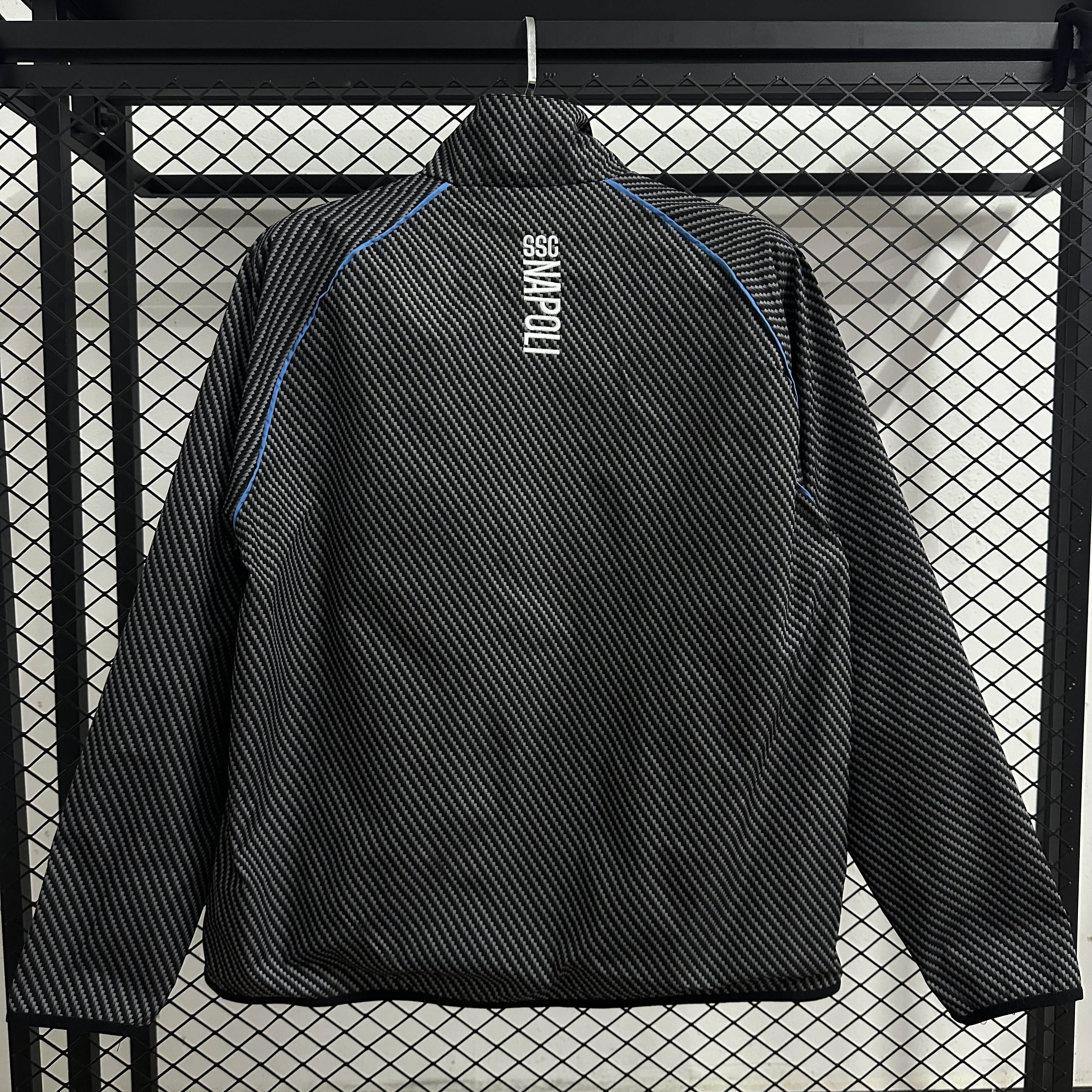 25/26 Windbreaker Napoli training black Waterproof thickened version S-XXL